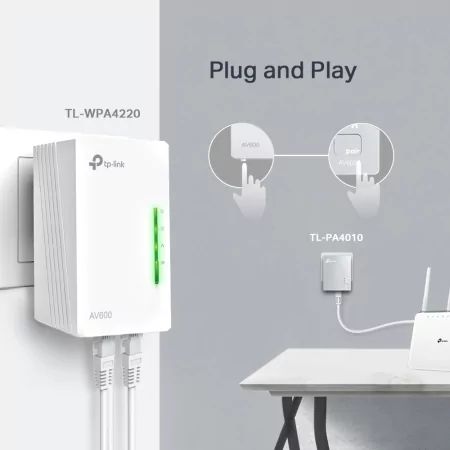 Kontrolsat - Powerline TP-Link TL-WPA4221 AV600 KIT (Pack2)