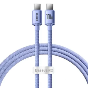Kontrolsat - Baseus Cable - USB-C - 100W - 1.2M - Lilac