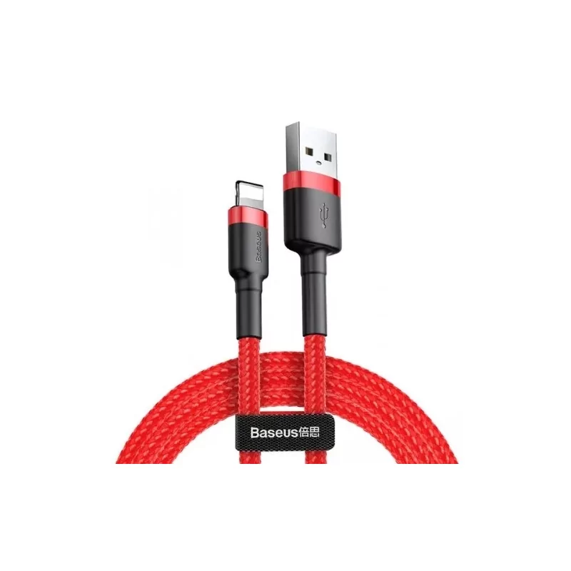 Kontrolsat - Baseus Cafule USB-A to Lightning Cable 3m - Red Kontrolsat - Baseus Cafule USB-A to Lightning Cable 3m - Red