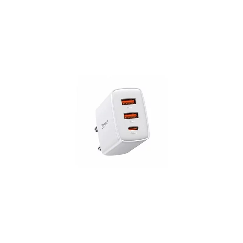 Kontrolsat - Baseus Compact CCXJ-E02 30W Fast Charger PD 3.0 - White Kontrolsat - Baseus Compact CCXJ-E02 30W Fast Charger PD 3.0 - White
