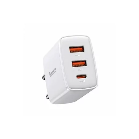 Kontrolsat - Baseus Compact CCXJ-E02 30W Fast Charger PD 3.0 - White Kontrolsat - Baseus Compact CCXJ-E02 30W Fast Charger PD 3.0 - White