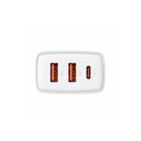 Kontrolsat - Baseus Compact CCXJ-E02 30W Fast Charger PD 3.0 - White Kontrolsat - Baseus Compact CCXJ-E02 30W Fast Charger PD 3.0 - White