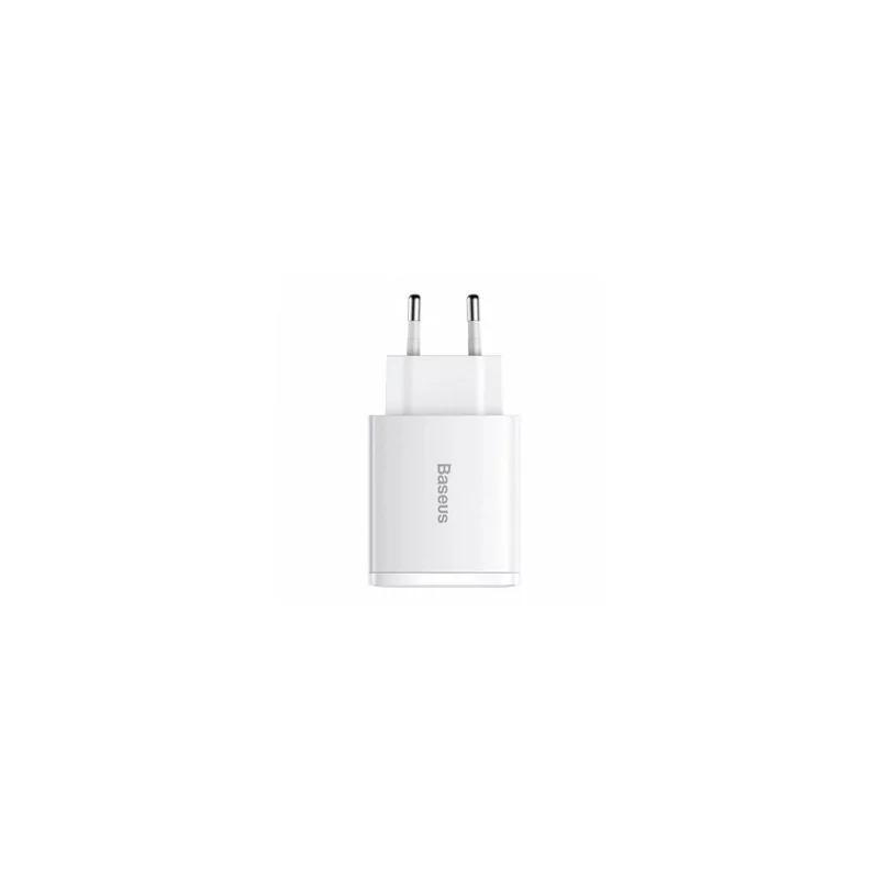 Kontrolsat - Baseus Compact CCXJ-E02 30W Fast Charger PD 3.0 - White