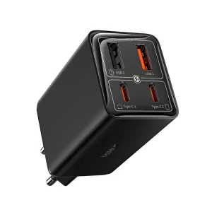 Kontrolsat - Carregador Baseus GaN6 Pro Dual USB-A/USB-C 65W Fast Charger PD 3.0 - Preto