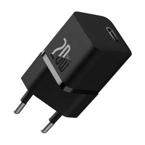 Kontrolsat - Carregador Baseus GaN5 Fast Charger (Mini) USB-C - 20W - Preto