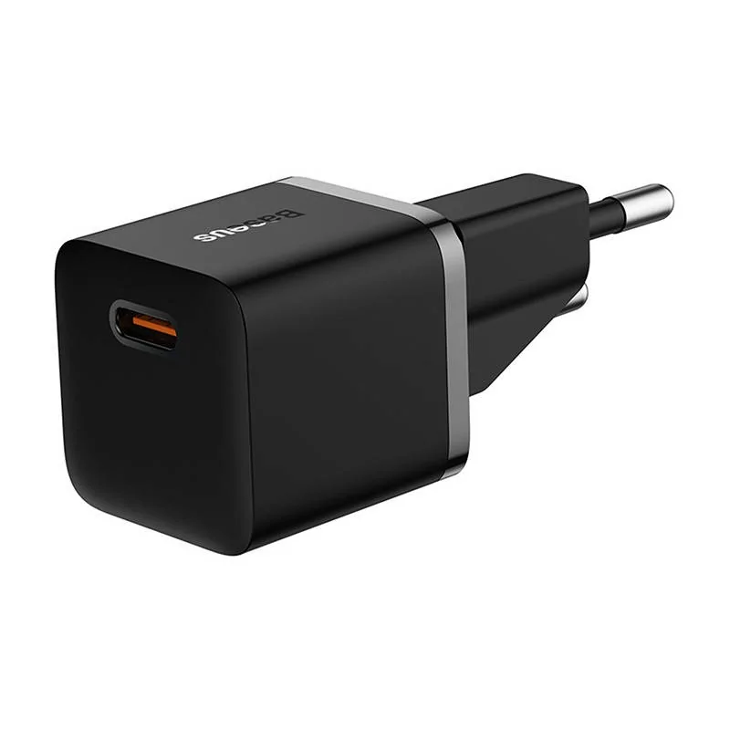 Kontrolsat - Baseus GaN5 Fast Charger (Mini) USB-C - 20W - Black