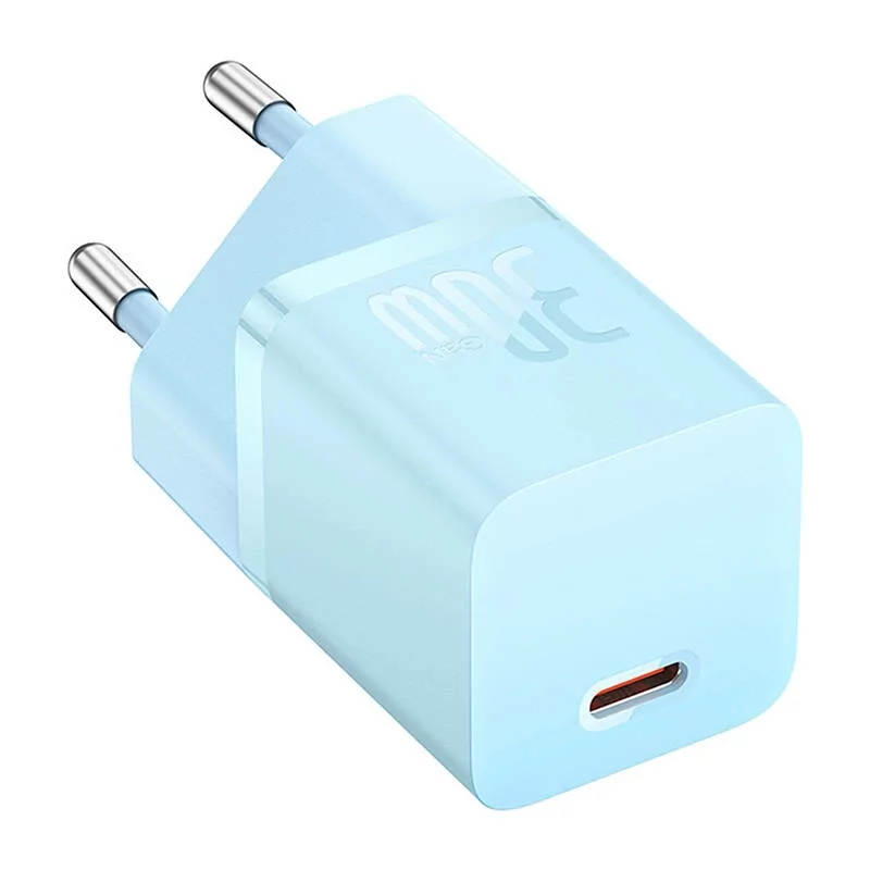 Kontrolsat - Baseus GaN5 Fast Charger (Mini) USB-C 30W - Blue