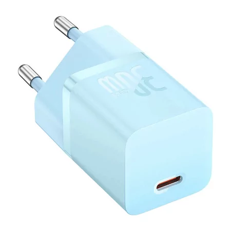 Kontrolsat - Baseus GaN5 Fast Charger (Mini) USB-C 30W - Blue Kontrolsat - Baseus GaN5 Fast Charger (Mini) USB-C 30W - Blue