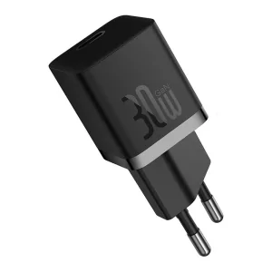 Kontrolsat - Carregador Baseus GaN5 Fast Charger (Mini) USB-C 30W - Preto