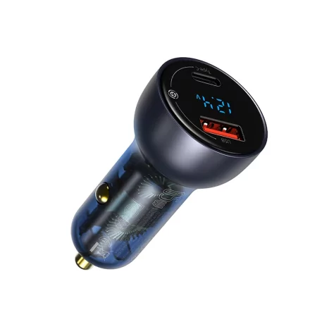 Kontrolsat - Carregador de Isqueiro Baseus Particular Fast Car Charger 65W - Preto Kontrolsat - Carregador de Isqueiro Baseus Particular Fast Car Charger 65W - Preto