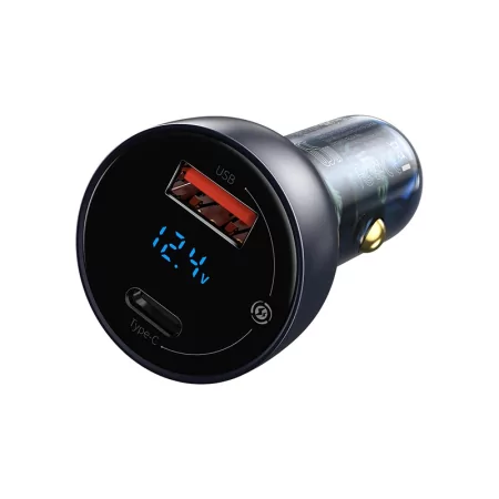 Kontrolsat - Carregador de Isqueiro Baseus Particular Fast Car Charger 65W - Preto Kontrolsat - Carregador de Isqueiro Baseus Particular Fast Car Charger 65W - Preto