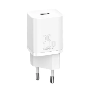 Kontrolsat - Baseus Super Si Quick Charger 1C 25W Charger - White