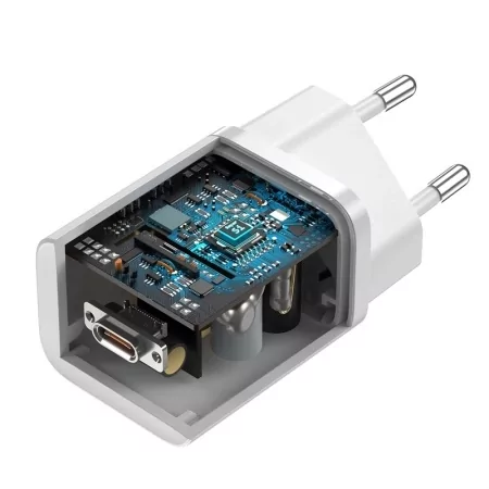 Kontrolsat - Carregador Baseus Super Si Quick Charger 1C 25W - Branco Kontrolsat - Carregador Baseus Super Si Quick Charger 1C 25W - Branco
