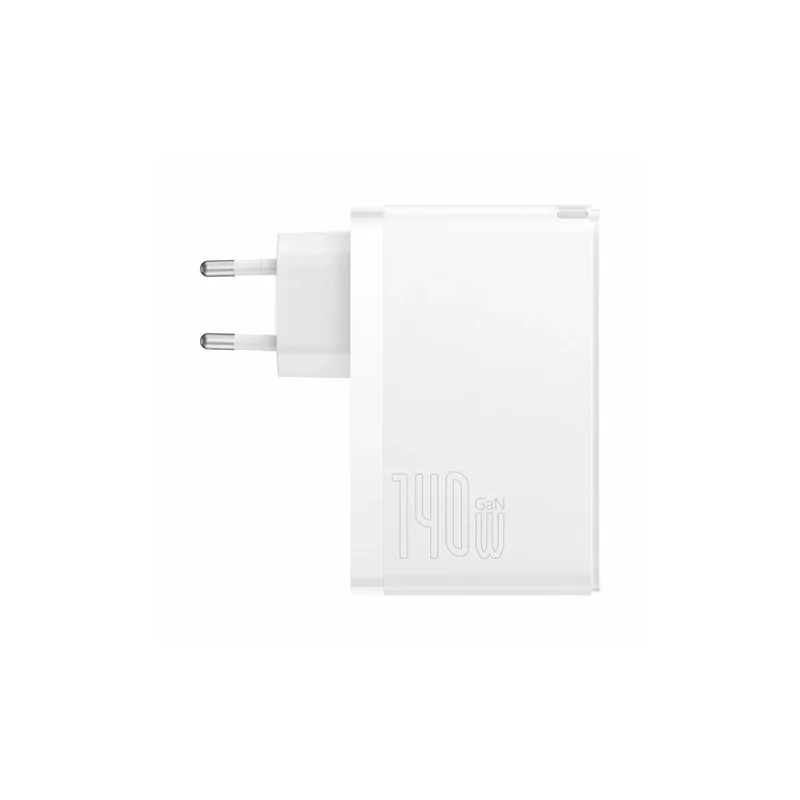 Kontrolsat - Carregador Baseus GaN5 Pro 140W Fast Charger - Branco