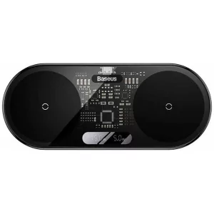 Kontrolsat - Carregador Wireless Baseus Dual USB-C 20W - Preto