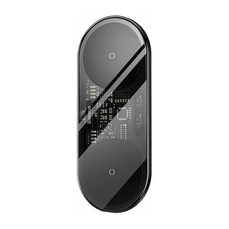 Kontrolsat - Carregador Wireless Baseus Dual USB-C 20W - Preto