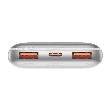 Kontrolsat - Powerbank Baseus Bipow Pro 20W 10000mAh - White Kontrolsat - Powerbank Baseus Bipow Pro 20W 10000mAh - White