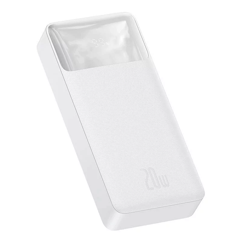 Kontrolsat - Powerbank Baseus Bipow 20W 20000mAh - Branca Kontrolsat - Powerbank Baseus Bipow 20W 20000mAh - Branca
