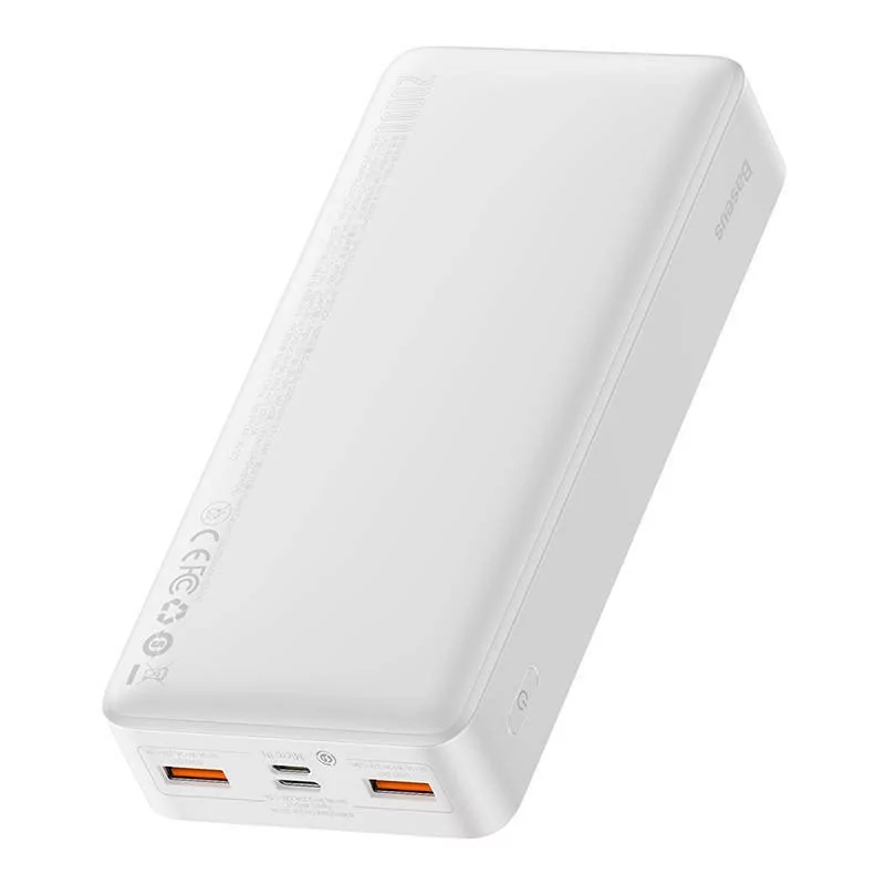 Kontrolsat - Powerbank Baseus Bipow 20W 20000mAh - Branca