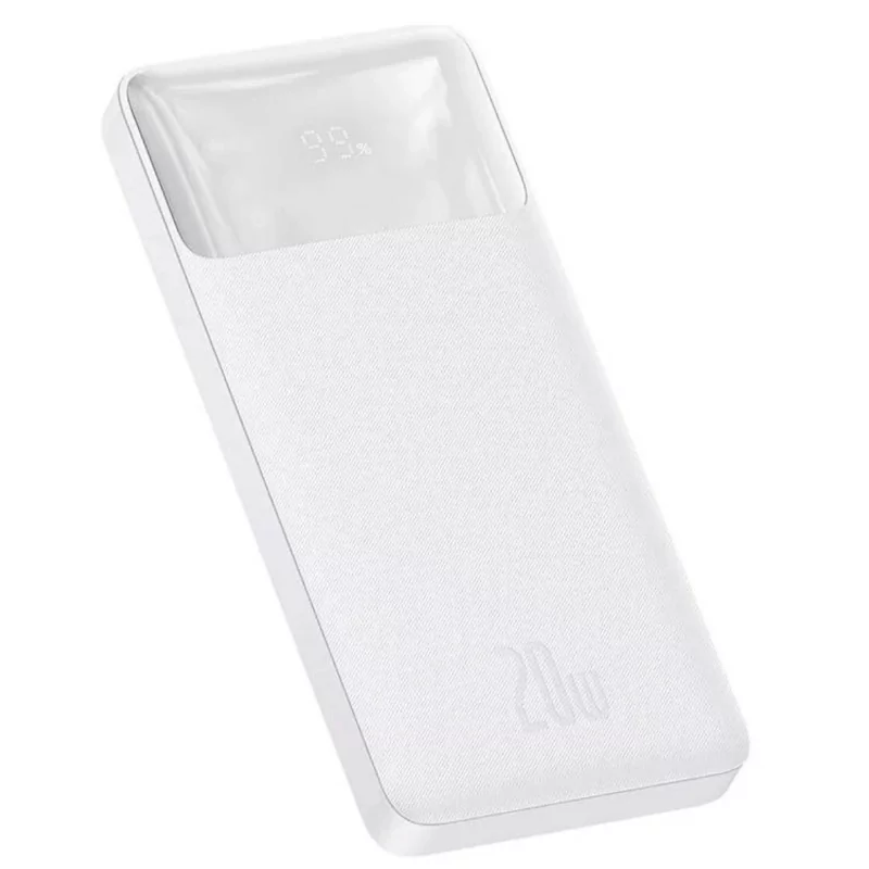Kontrolsat - Powerbank Baseus Bipow 20W 10000mAh - Branca