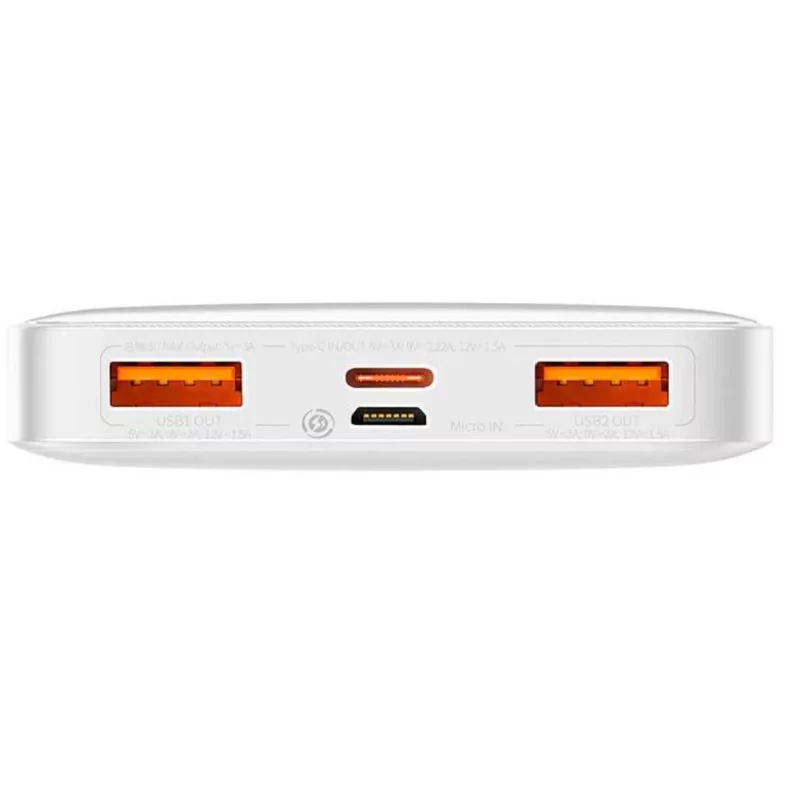 Kontrolsat - Powerbank Baseus Bipow 20W 10000mAh - Branca