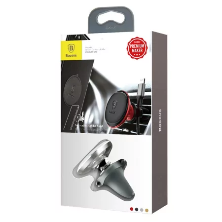 Kontrolsat - Baseus Magnetic Car Holder - Silver Kontrolsat - Baseus Magnetic Car Holder - Silver