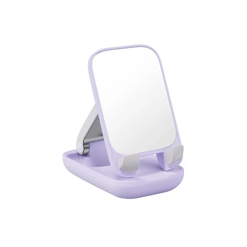 Kontrolsat - Suporte de Smartphone Ajustável Baseus Seashell Roxo Kontrolsat - Suporte de Smartphone Ajustável Baseus Seashell Roxo