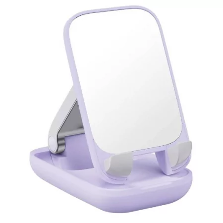 Kontrolsat - Suporte de Smartphone Ajustável Baseus Seashell Roxo Kontrolsat - Suporte de Smartphone Ajustável Baseus Seashell Roxo