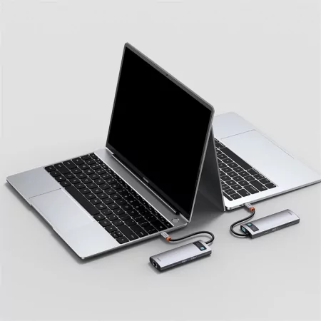Kontrolsat - Hub USB-C Baseus Metal Gleam 8-em-1 4K 30Hz Cinza Kontrolsat - Hub USB-C Baseus Metal Gleam 8-em-1 4K 30Hz Cinza