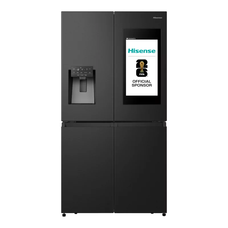 Kontrolsat - Hisense RQ760N4IF American Fridge Freezer (632L - Class E - Black)