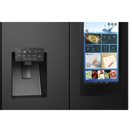 Kontrolsat - Hisense RQ760N4IF American Fridge Freezer (632L - Class E - Black)