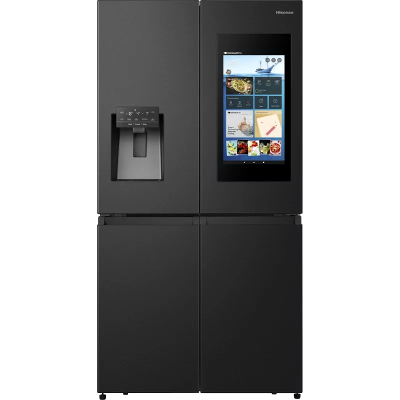 Kontrolsat - Hisense RQ760N4IF American Fridge Freezer (632L - Class E - Black)