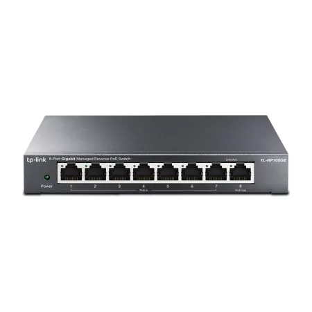 Kontrolsat - Switch TP-Link Omada 8 Portas Gigabit PoE - RP108GE Kontrolsat - Switch TP-Link Omada 8 Portas Gigabit PoE - RP108GE