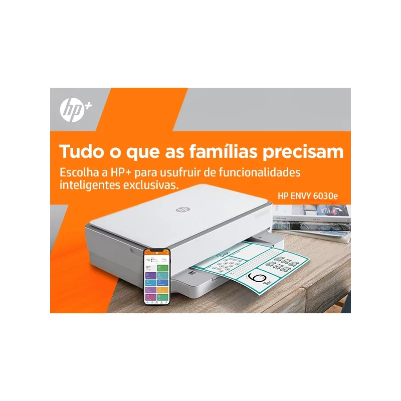 Kontrolsat - HP Wireless Envy 6030e Multifunction Color Printer - White