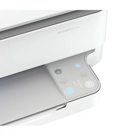 Kontrolsat - Impressora HP Multifunções Cores Wireless Envy 6030e - Branca