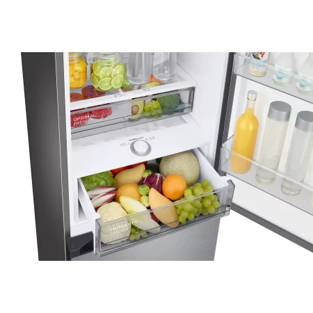 Kontrolsat - Samsung RB38C7B6AS9/EF Fridge Freezer (387L - Class A - Stainless Steel)