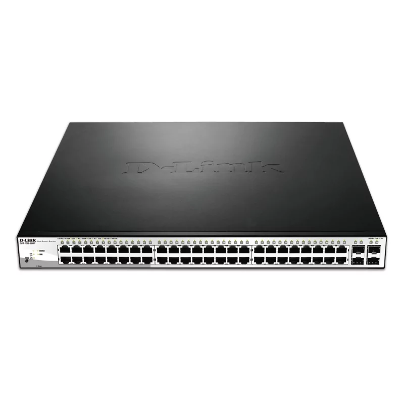 Kontrolsat - Switch Gerenciado D-LINK 52 PORTAS - DGS-1210-52MP/E