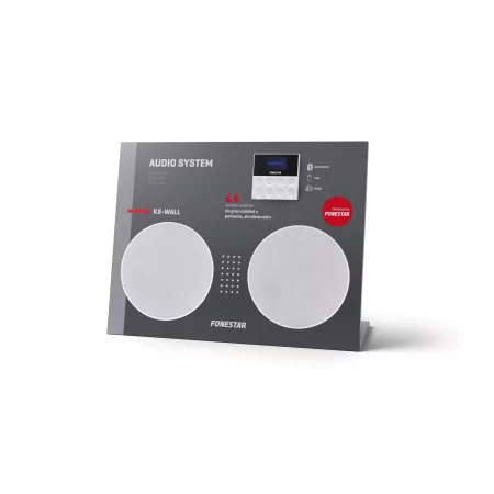Kontrolsat - Kit Sistema de Som Parede Bluetooth 2 Colunas - Fonestar - KS-WALL Kontrolsat - Kit Sistema de Som Parede Bluetooth 2 Colunas - Fonestar - KS-WALL