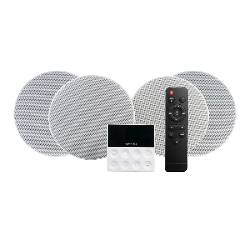 Kontrolsat - Kit Sistema de Som Parede Bluetooth 4 Colunas - Fonestar - KS-WALL-4