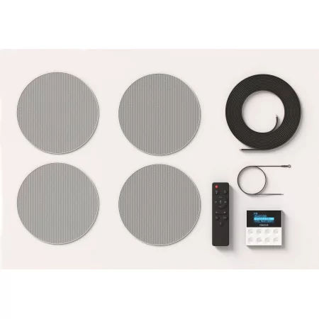 Kontrolsat - Kit Sistema de Som Parede Bluetooth 4 Colunas - Fonestar - KS-WALL-4