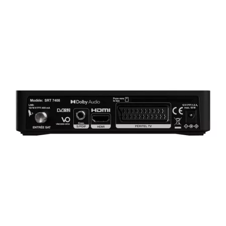 Kontrolsat - Strong HD Satellite Receiver - With TNT Sat Card - SRT7408 - French Channels