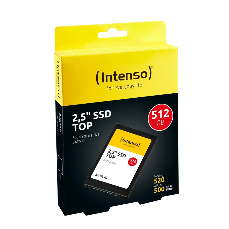 Kontrolsat - Disc SSD TOP 512GB Sata3 Intenso