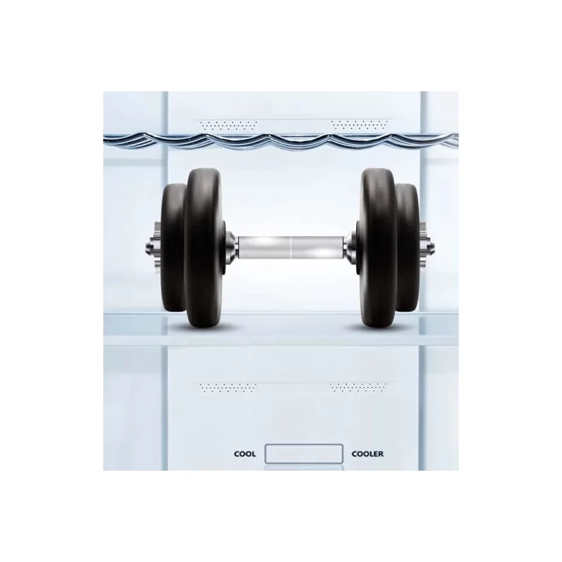 Kontrolsat - Hisense RB440N4ACD Fridge Freezer (336L - Class D - Inox)