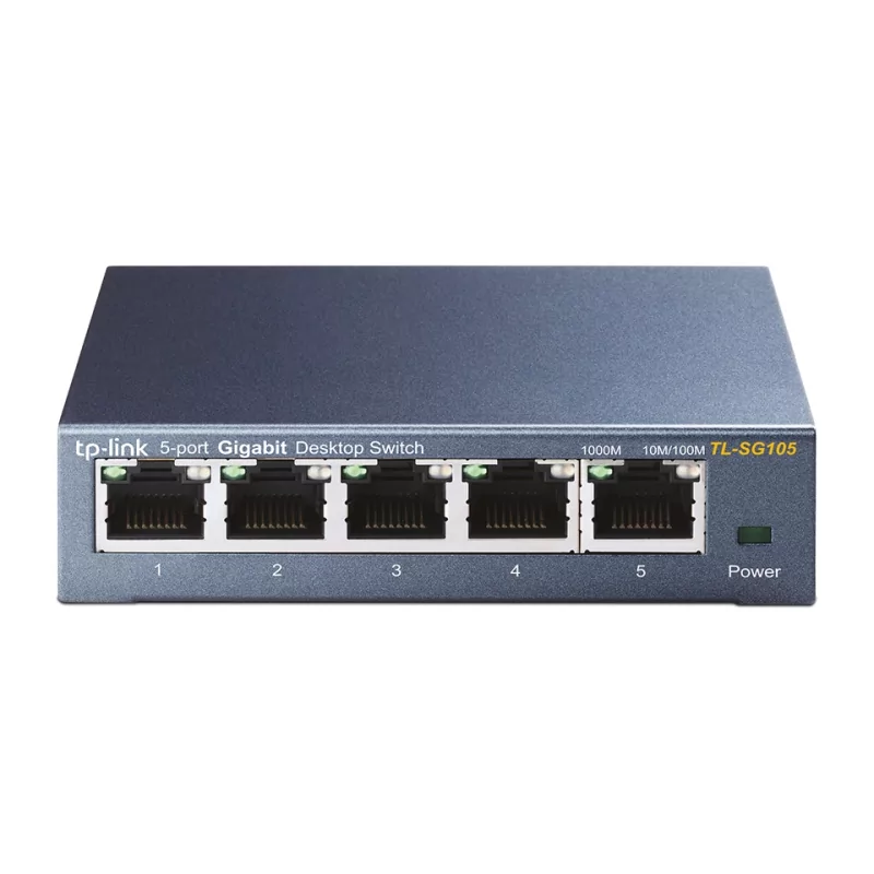 Kontrolsat - Gigabit Switch 5 Ports 10/100/1000Mbps TP-Link