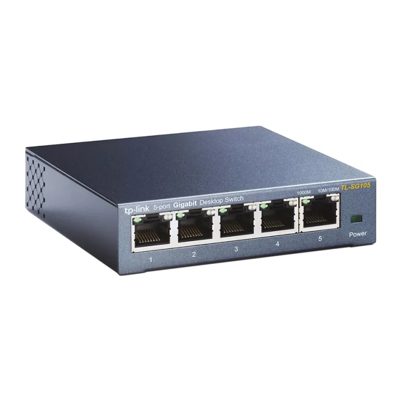 Kontrolsat - Switch Gigabit 5 Portas 10/100/1000Mbps TP-Link