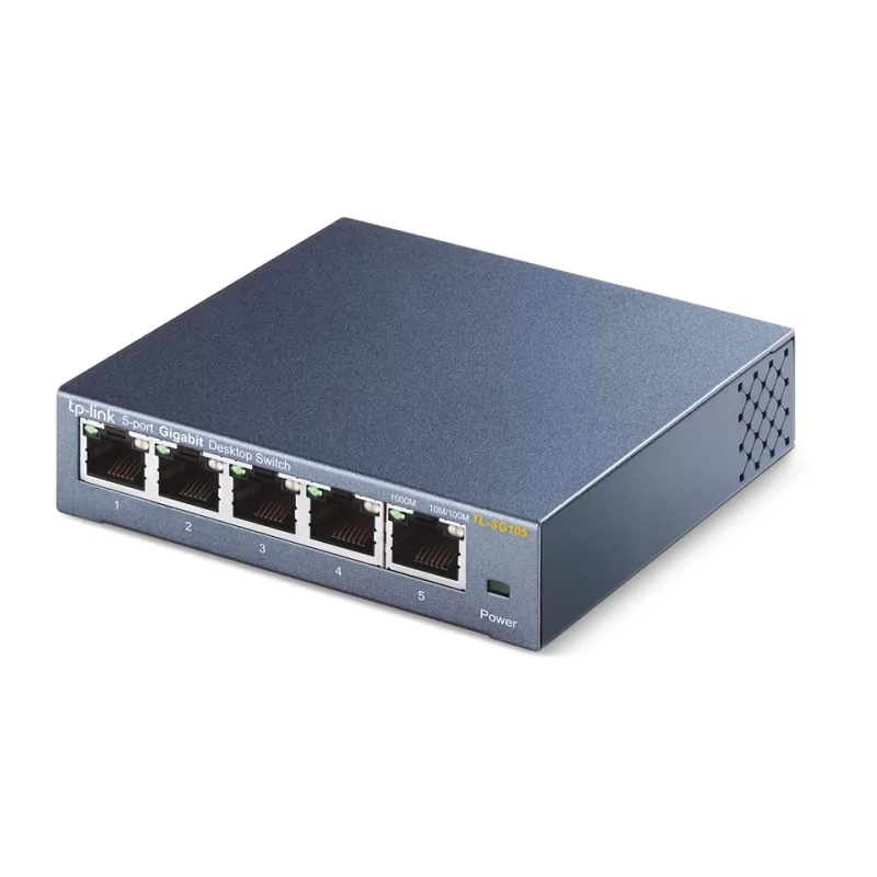 Kontrolsat - Switch Gigabit 5 Portas 10/100/1000Mbps TP-Link