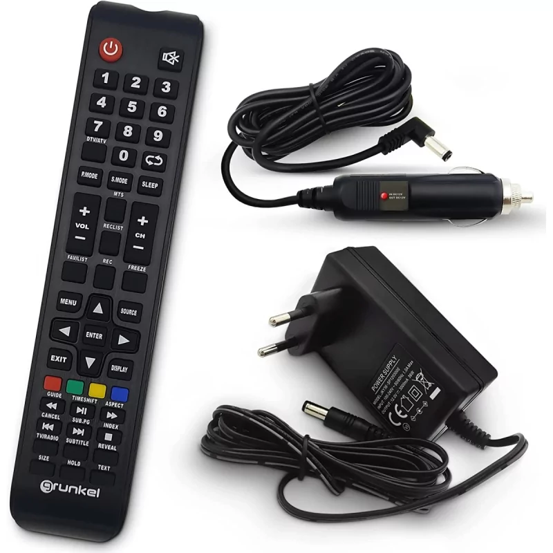 Kontrolsat - 24" LED TV Grunkel 24IV2 - HD - (12V Adapter Included)