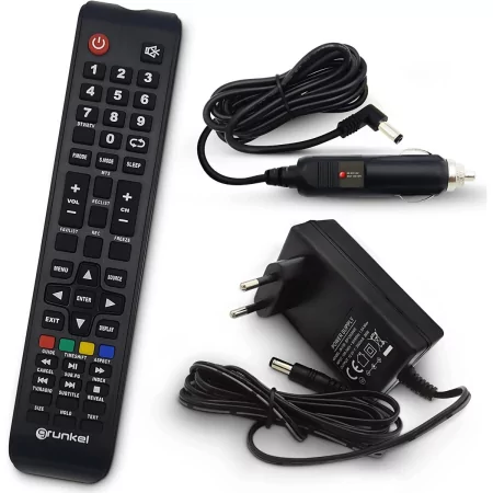 Kontrolsat - Televisor 24" LED Grunkel 24IV2 - HD - (Adaptador 12V Incluído) Kontrolsat - Televisor 24" LED Grunkel 24IV2 - HD - (Adaptador 12V Incluído)