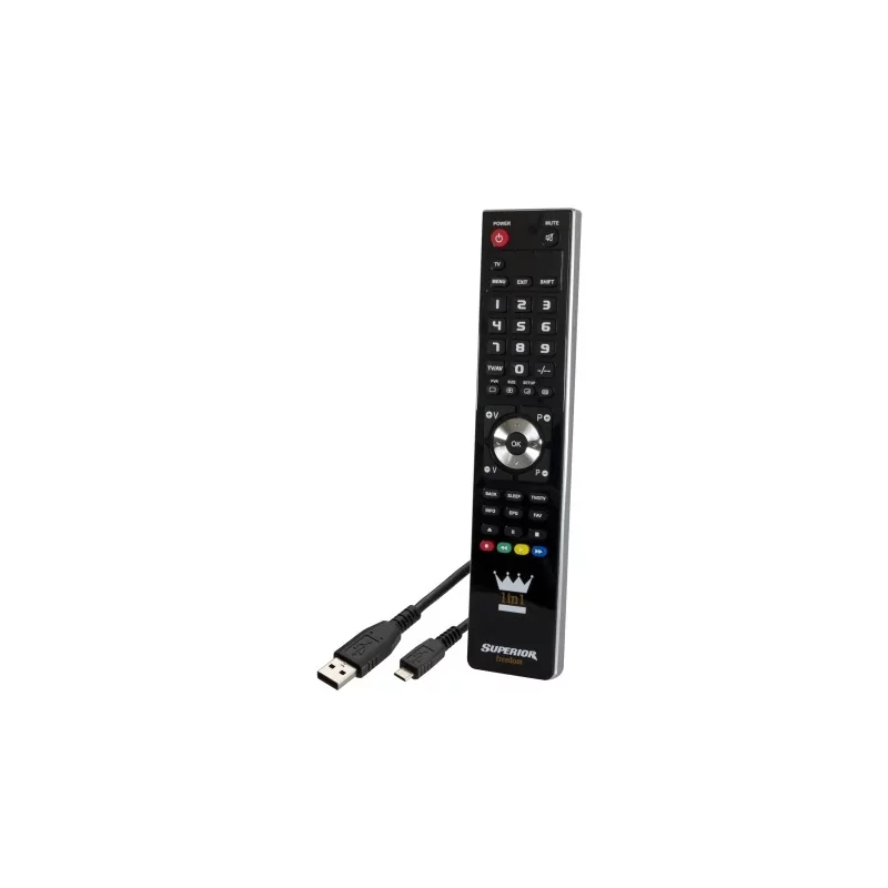 Kontrolsat - Top Programmable Remote Control - (TV - SAT - DTT - DVD) - FREEDOM-USB1:1BK