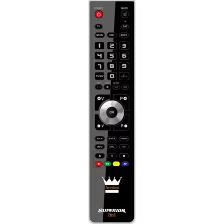 Kontrolsat - Top Programmable Remote Control - (TV - SAT - DTT - DVD) - FREEDOM-USB2:1BK